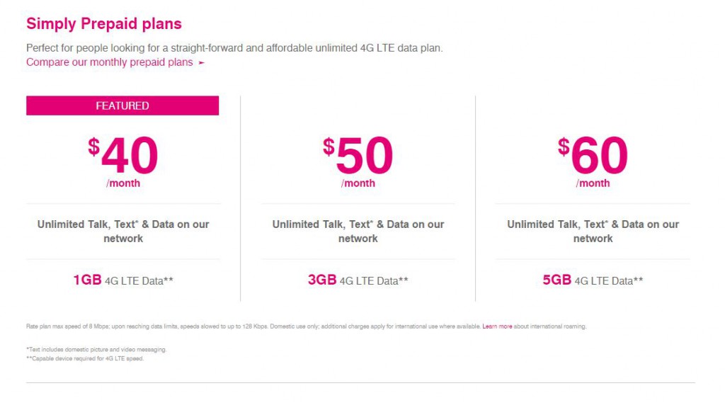 TMobile Plans