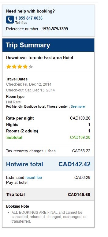 TravelPony 9 - Hotwire Comparison