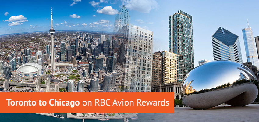 Toronto to Chicago Flights on RBC Avion Rewards