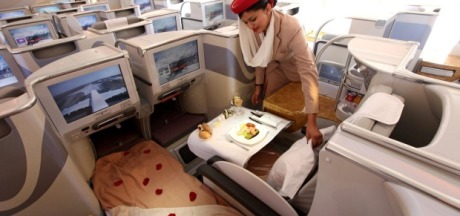 Flying Business Class from Canada to Dubai