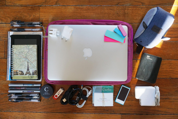 Gigi Griffis' electronic travel gear