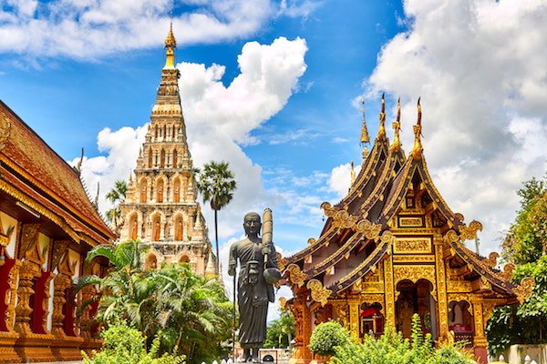 Thailand is a popular backpacker destination for a reason - your money goes really far! 