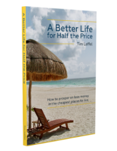 A Better Life for Half the Price book cover - about best places to retire to